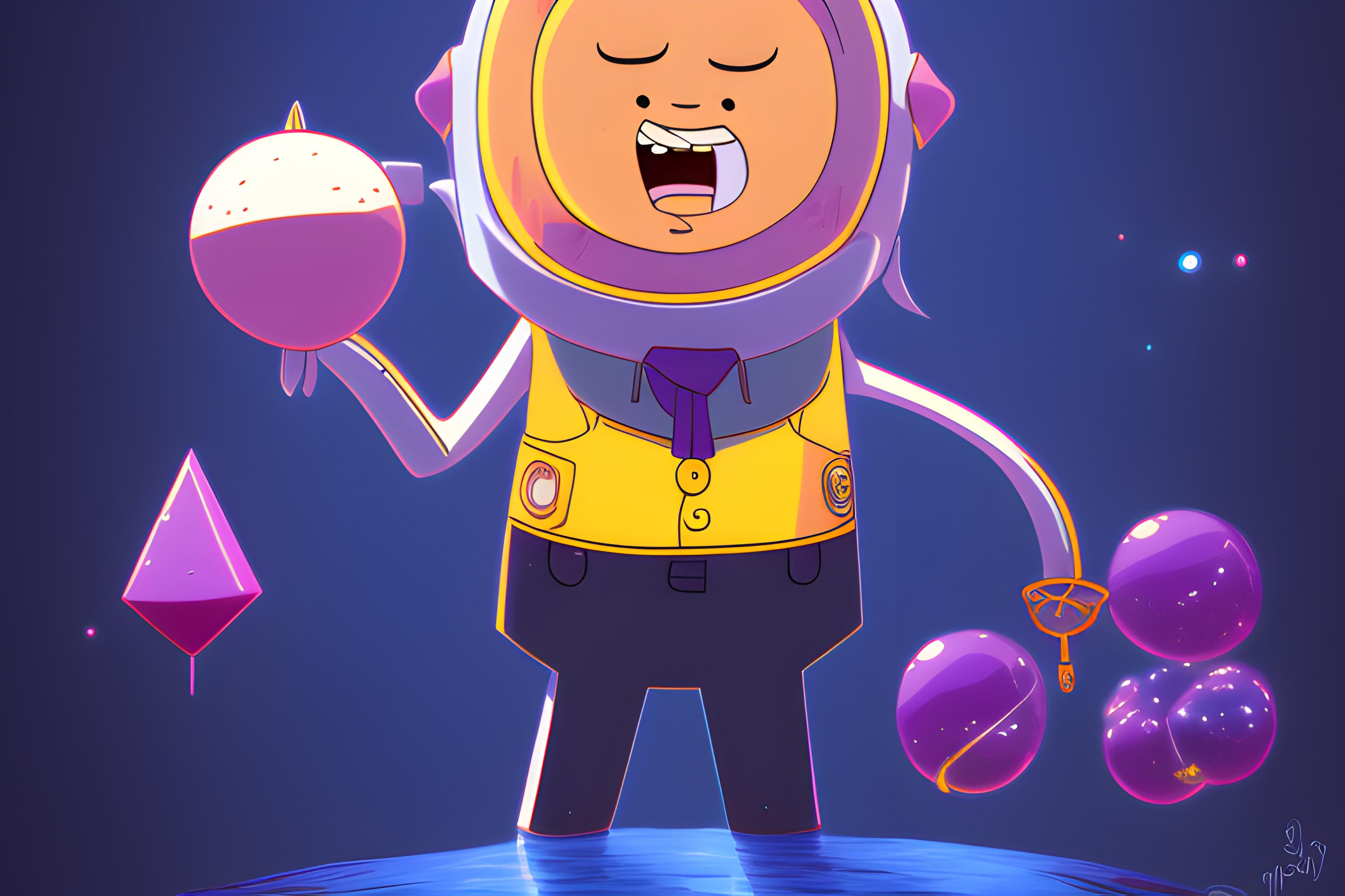 je veux un truc avec ce fond , qui regroupe les personnages de dessin animés peux tu me sortir un l…